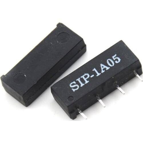 20PCS High Quality 5V Relay SIP-1A05 Reed Switch Relay For PAN CHANG Relay 4PIN Hot Sale