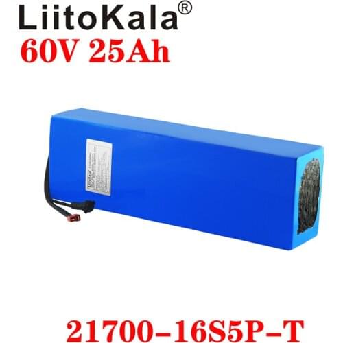 LiitoKala 60V 25ah electric scooter bateria 60V 25AH Electric Bicycle Lithium Battery Scooter 60V 1000W ebike battery