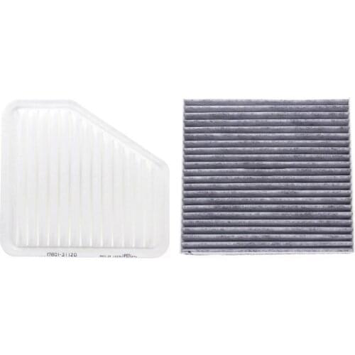 Air Filter Cabin Filter 17801-50060 87139-30040 Fit for Toyota Old Crown 2.5 3.0 Model 2005 2009-2012 Car Accessoris Filter
