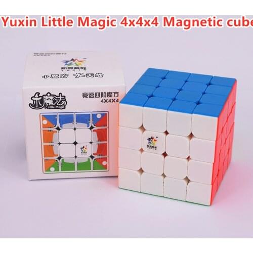 Yuxin Little Magic M Magnetic 4x4x4 magic cube 4x4 speed cube puzzle zhisheng cubo magico Competition Cubes