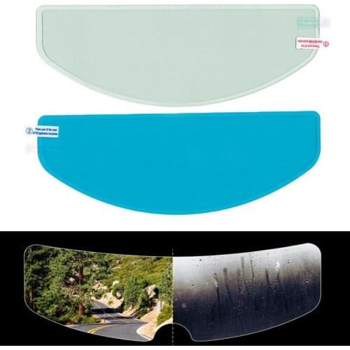 Motorcycle Helmet Anti-fog Rainproof Patch Film Helmet Lens Protective Film Visor Antifog Motor Racing Accessories