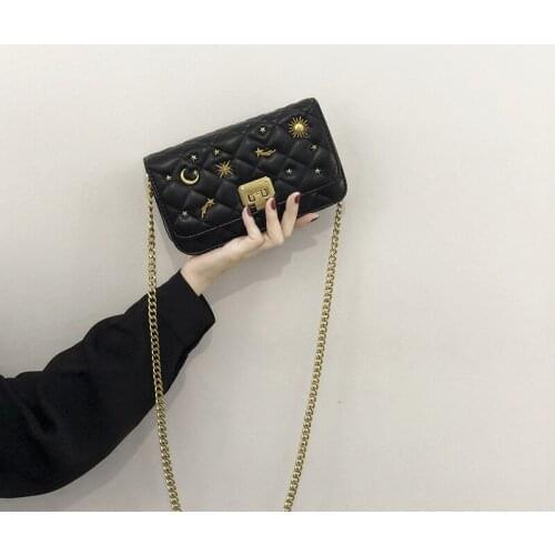 Mini bag female 2021 summer new Korean version of all-match female bag fashion popular chain messenger bag satchels