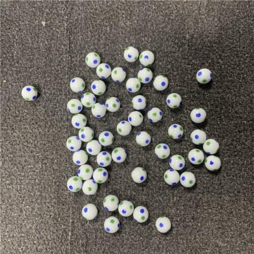 1/5/10pcs 20Mm Glass Ball Cream Cattle Small Marbles Pat Toys Parent- Child Beads Console Game Pinball Machine of Bouncing Ball
