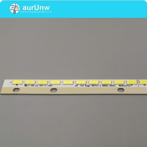 10 Pieces/lot LED42R5100DE 42E600Y LED strip For 42'' V13 Edge REV0.8 6922L-0051A 6920L-0001C 6916L1269A 54LED 535MM