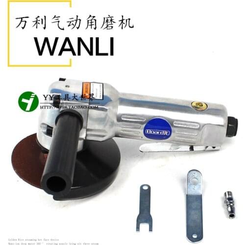 100mm 4 inch Taiwan Wanli brand Pneumatic Pneumatic Angle Grinder Polisher