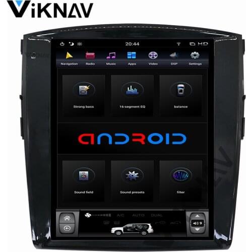 12.1 inch car GPS Radio GPS navigation Support Premi Raffles amplifier for-Mitsubishi Pajero 4 V97/V93 Car multimedia player