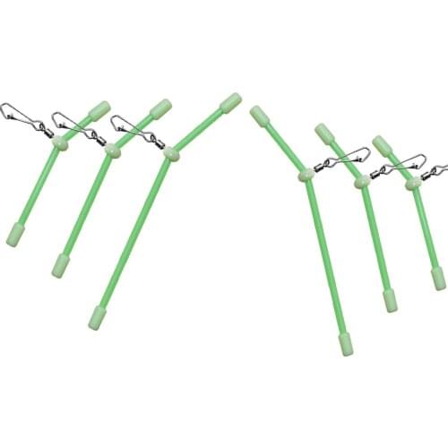 5Pcs Fishing Balance Connector Pin Fish Supply Gear Plastic herringbone shape Accessories balance hook Anti-winding