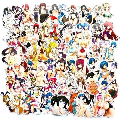 70Pcs Graffiti Sticker Anime Sexy Girl Sticker Toys For Skateboard Laptop Bike Suitcase Luggage Car Waterproof stickers