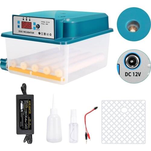 FURONGHUA 16 Automatic Double Electric Egg Incubators Mini Automatic Incubator With Flipper Used To Hatch Goose and Quail Eggs