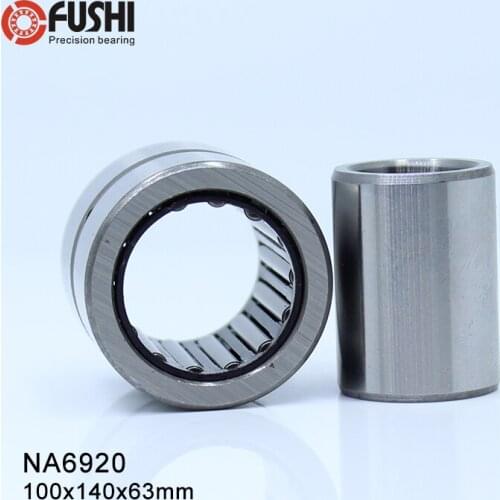 NA6920 Bearing 100*140*63 mm ( 1 PC ) Solid Collar Needle Roller Bearings With Inner Ring 6534920 6254920/A Bearing