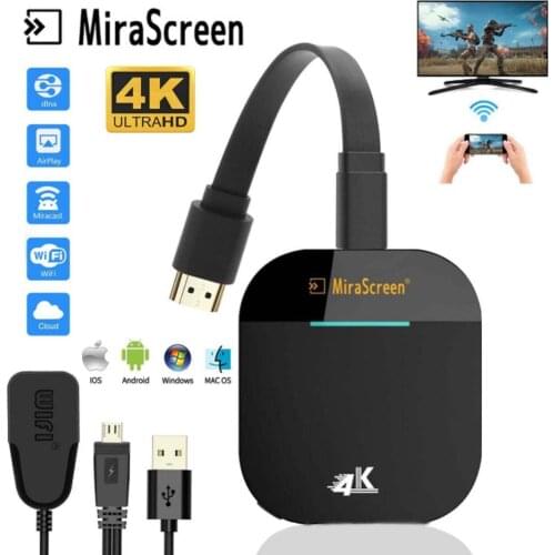 Original Wifi Stick Mirror 4K 2.4G/5G for Android Iphone Apple Mini PC 1080P TV Anycast Wireless Adapter Display Dongle