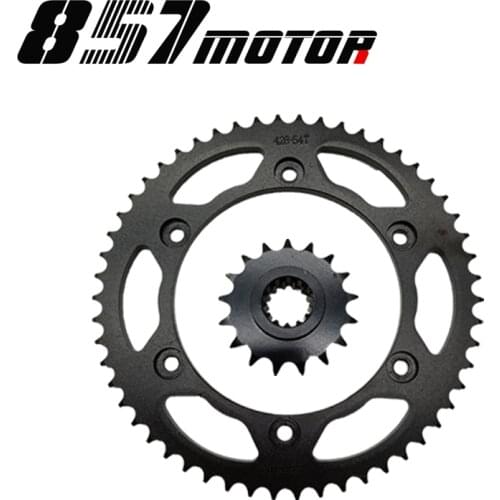 Front and Rear Gear Sprocket For Honda CBR250 MC19 CBR250RR 1988-1989 Motorcycle Accessories