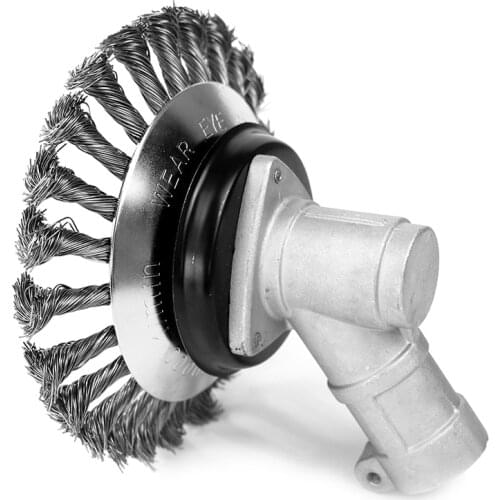 Durable 8 Inch Grass Trimmer Wire Head Steel Trimmer Heads Weed Brush Cutter Weeding Plate for Lawn Mower Garden Bonsai Tools