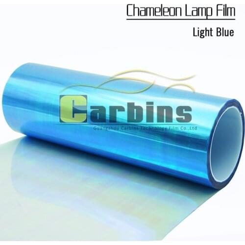 Car styling chameleon car headlight PVC vinyl wrap film , lamp color tuning sticker for car fog light taillight