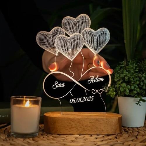 WoodLight Lamps With Lampshade