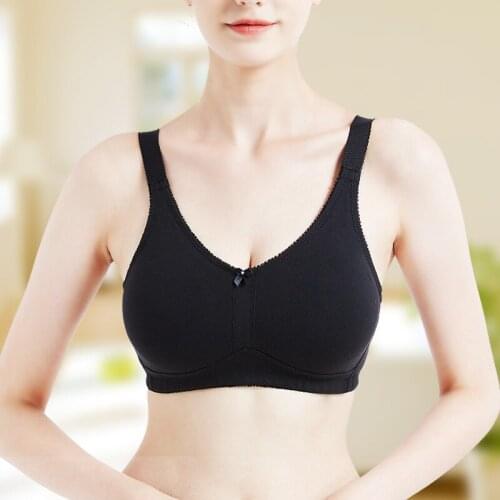 X104 New Artificial Breast Bras Adult Summer Cotton Thin Underwear Postoperative Artificial Breast Beauty Back Large Size Bra