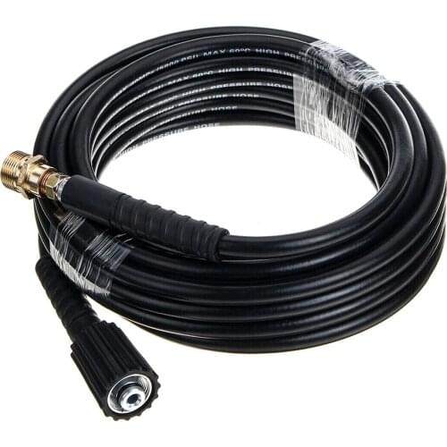 5M 10M 15M Flexible Hose High Pressure Cleaning Machine Water Pipes Compatible with Kar-chers K2 / K3 / K4 / K5 / K6 / K7