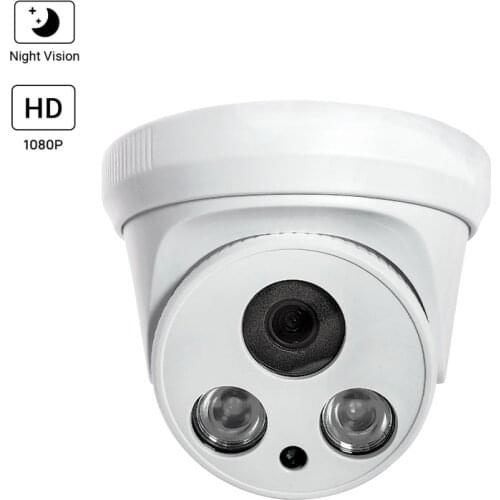 2pcs Array IR Led Infrared1080P AHD Dome Camera Analog Surveillance High Definition Day Night Vision Home Indoor CCTV Security