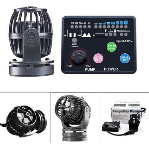JEBAO Aquarium Wave Make pump frequency conversion mute sea water mini surfing pump new 360 degree rotation wave making