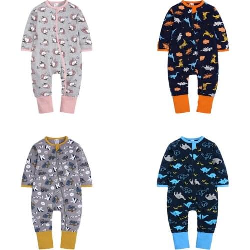For NewbornsBodysuit 6-24M Baby Romper Pony New Style Long Sleeve for Babies Infant Pajamas Body Overalls Girls Boy Clothes