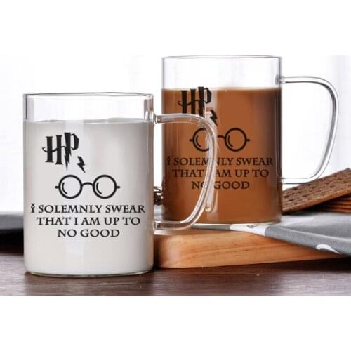 15oz Creative Glass Mug Coffee 450ml Fruit Juice Big Cup Flower Tea Cups Friends Birthday Mothers Day Gift