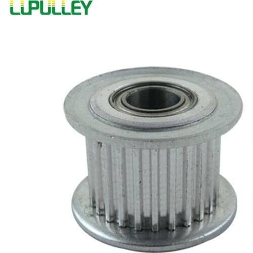 LUPULLEY MXL Idler Pulley With Bearing 30T Tooth Bore 3/4/5mm Passive Timing Pulley For Timing Belt Width 6/10mm 1PC