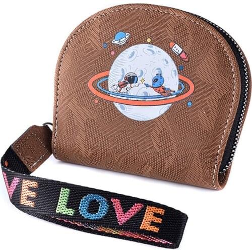 Retro Mini Bag Women Coin Purses Creative Short Wallet Girls Small PU Leather Purse Card Bags Womens Hand Purses for Ladies Men