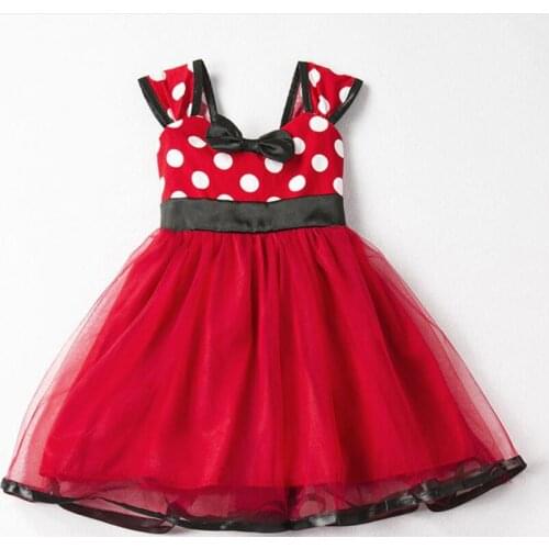 2019 New Baby Girls Christmas Cute Princess Dress Children Cartoon Slim Tutu Dress Girls Party Evening Clothing Overall Dress