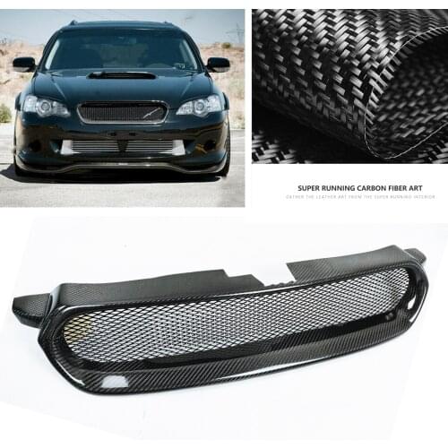 Car Front Grille Racing Grill For Subaru Legacy 2005-2007 Fiberglass Replacement Kit