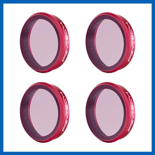 PGYTECH ND 4 SET For DJI Osmo Action Professional Filters ND 8 16 32 64 PL lens Filter ND8 ND16 ND32 ND64 ND4 Set