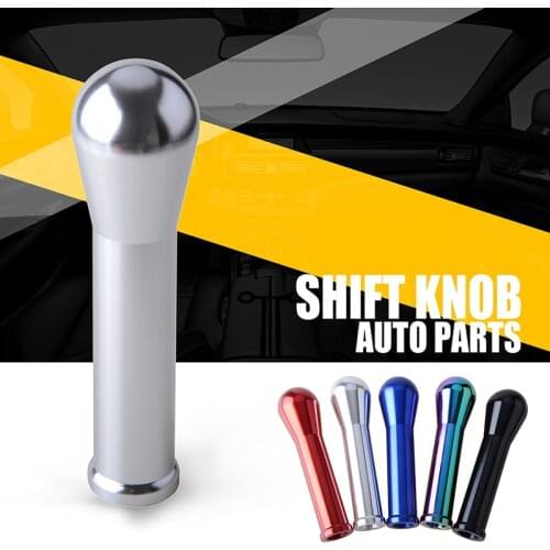 Aluminium Alloy Gear Shift Round Knob Manual Shifter Handle Universal For JDM Car Modification Accessories