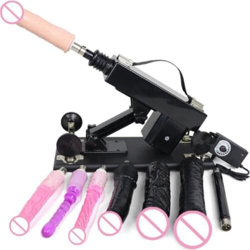 FREDORCH Sex Machine With Dildo Attachments Female Masturbation Pumping Gun love machine Sex Products Toys Adults Fuckmachines