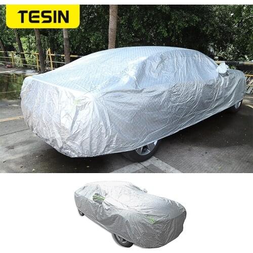 TESIN Car Cover for Charger 2015+ Car Body Dustproof Waterproof Sun UV Protection Shield Accessories for Dodge Charger 2015