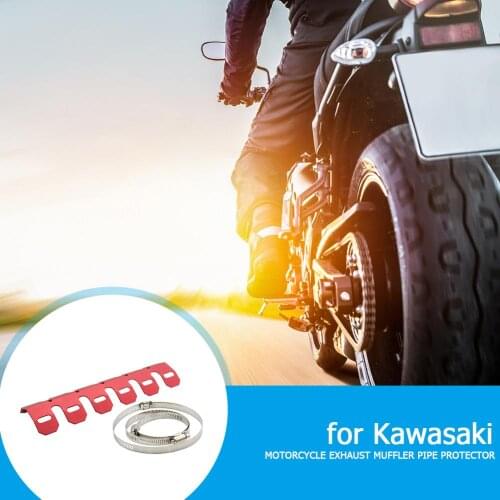 Motorcycle Exhaust Muffler Pipe Protector Elaborate Manufacture Prolonged Durable Heat Shield Cover Motorbike Accessory