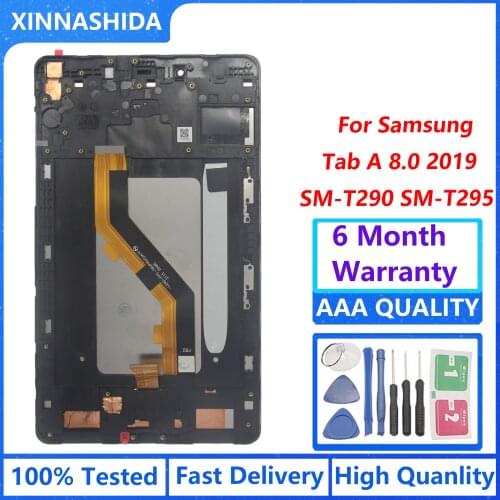 AAA+ For Samsung Galaxy Tab a 8.0 2019 t290 t295 sm-t290 sm-t295 display touch screen digitizer assembly maintenance parts
