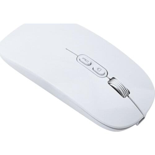 Wireless 2.4Ghz Mouse Rechargeable Ultra Thin Silent Computer Mause Optical 1600 DPI Portable Mice With Mouse Pad For PC Laptop