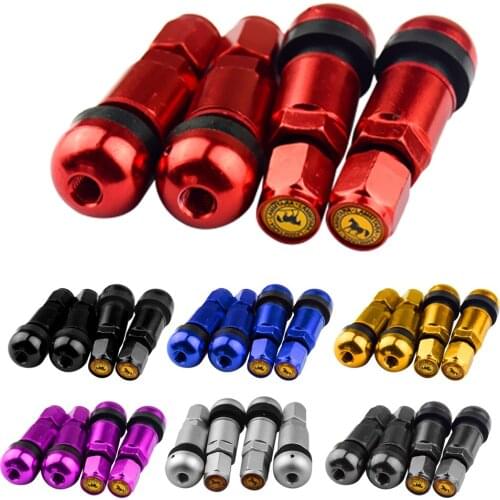 Wheel Tire Valve Stem Car Truck Air Caps Covers Round Supplies 4pcs