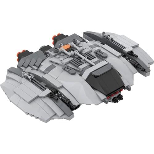 MOC Star City Plan Destroyer Cruise Ship Intercepter Fighter Model Sets Building Block Brick Bulk Model Educational Kid Toy