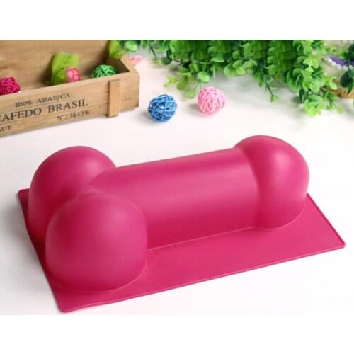 Creative funny Penis Silicone Mold Genitals For Cake Mousse Fondant Chocolate Making Baking Decoration Moulds Resin Art Form