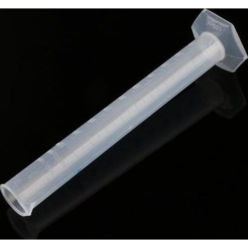 Measuring Cylinder Laboratory Test Graduated Liquid Trial Tube Jar Tool New