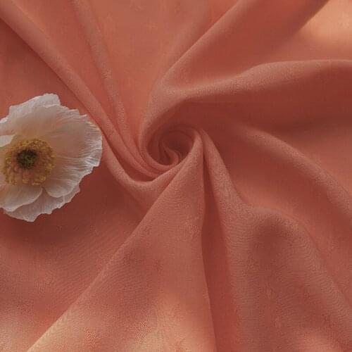 Soft 60D Star Pattern Jacquard Rayon Fabric For Dress Top Skirt By The Meter