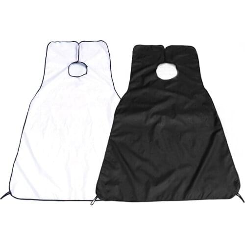 2021 New Facial Hair Trimming Catcher Beard Whiskers Bib Shaving Apron Cape Cloth Bathroom Household Organizer Gift for Man