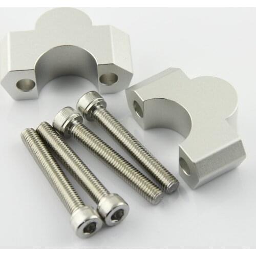 Silver Motorcycle Handlebar Heightening Code Increase Rearward Shifting Accessories For BMW F800R 2015-2019