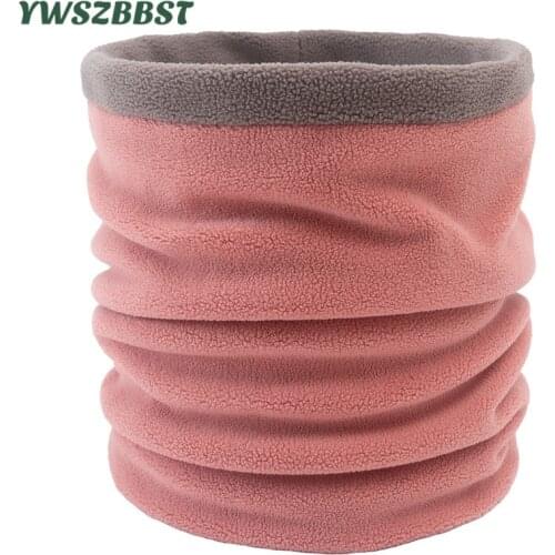 New Plush Outdoor Winter Scarf for Boys Girls Unisex Women Men Neckerchief Children Thick Elastic Mufflers Autumn Knitted Scarf