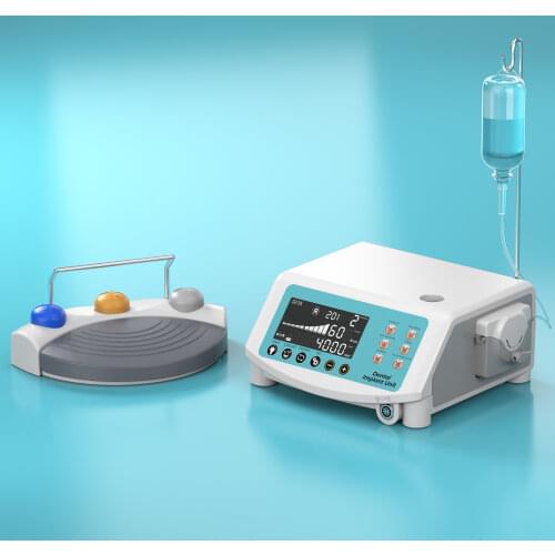 Dental fiber optic Implant Motor Machine System with light Equipment + fiber optic handpiece