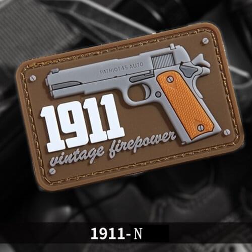 Tactical Badge Velcro Patch Vests Emblem PVC Armband Backpack Clothing Cap Applique Military Badges