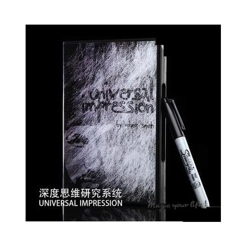Universal Impression (DVD+Gimmick),Mentalism Magic Tricks,Stage,Close Up,Illusions,Fun,Magic Toys