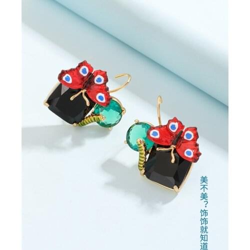 European and American Style Animal Butterfly Ear Hook Personality Temperament Ear Clip Without Pierced Earrings Small Jewelry