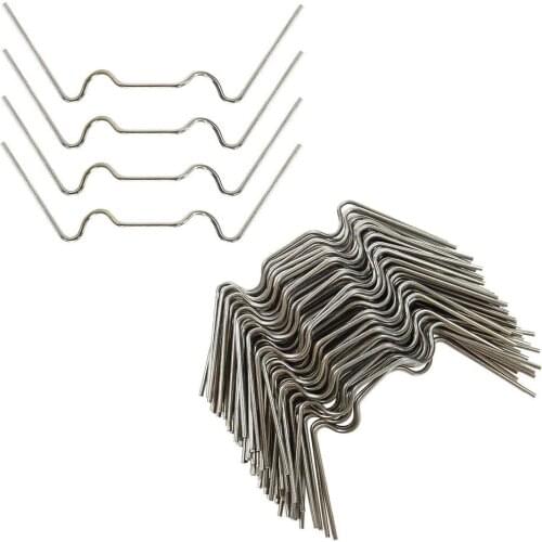 100pcs/50pcs Stainless Steel Glazing Clips Thick Greenhouse Glazing Clips Tool "W" Spring Buckle Equipment