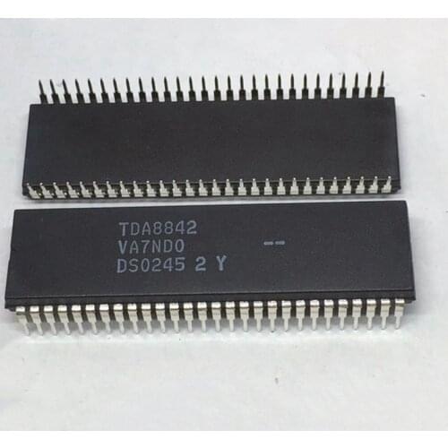 2pcs/lot TDA8842S1 TDA8842 DIP-40 Imported quality goods chip In Stock